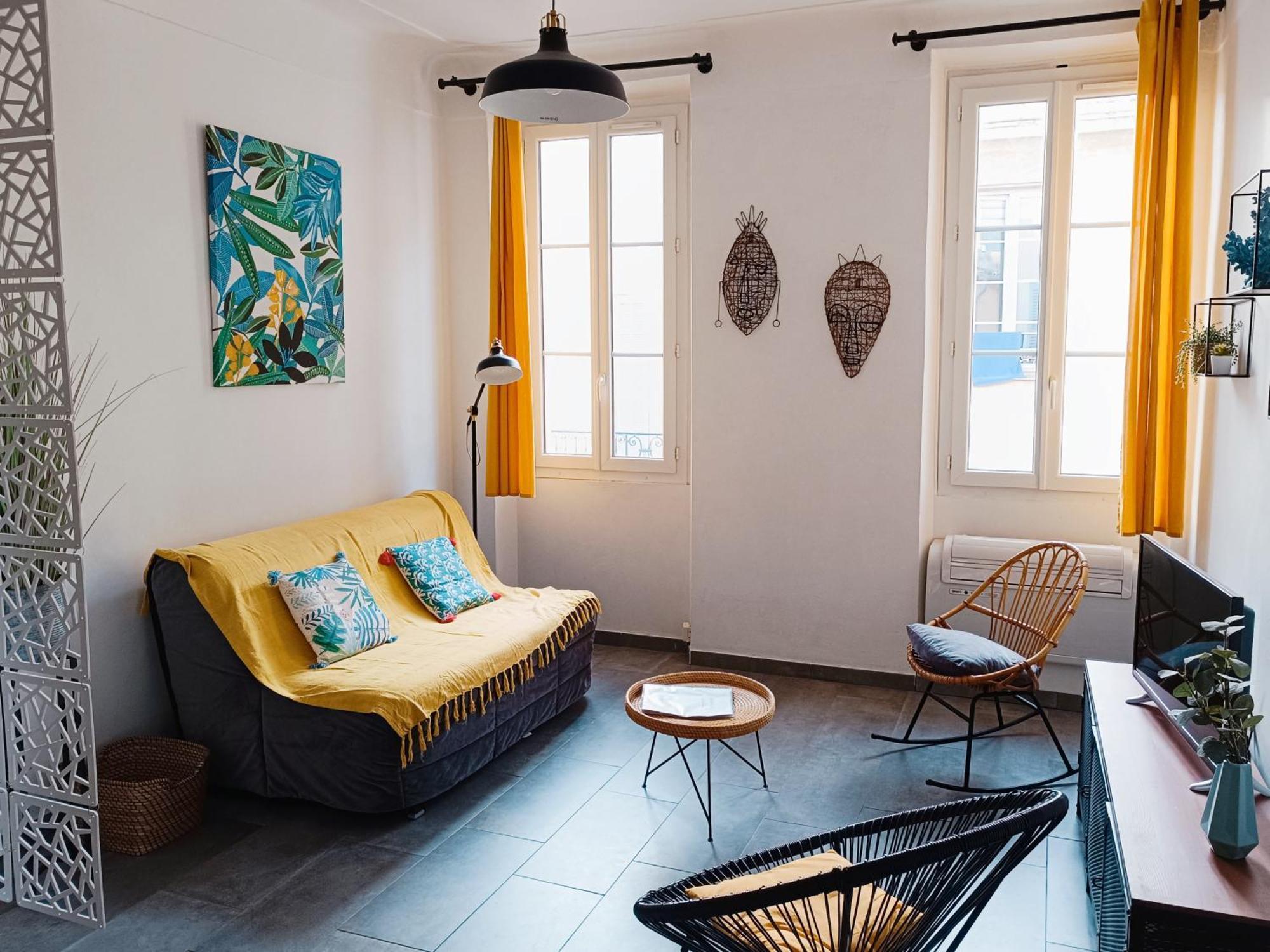 Apartamento Grand 2 pièces rénové climatisé, vieil Antibes, proche port Exterior foto
